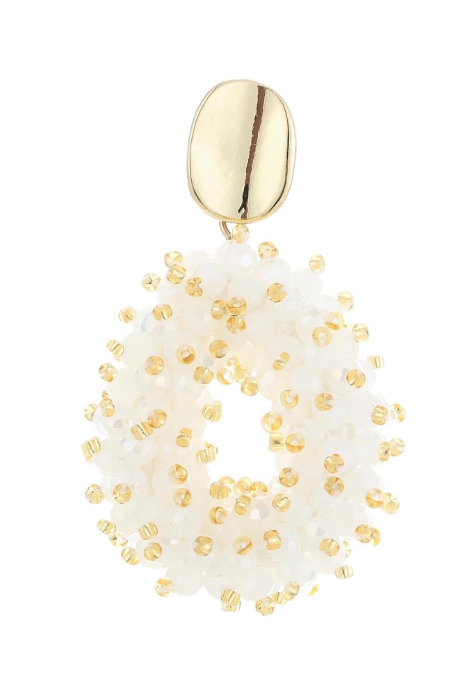 Touch witte dames sieraad | Close up