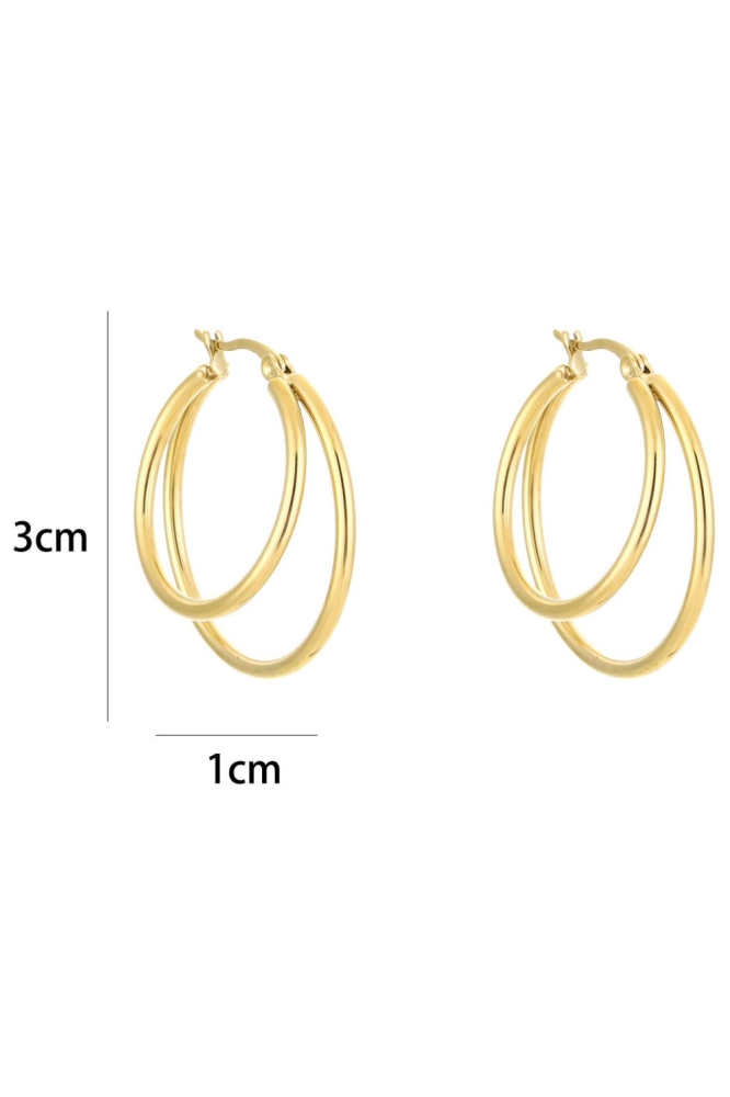 Touch gouden dames sieraad | Vooraanzicht