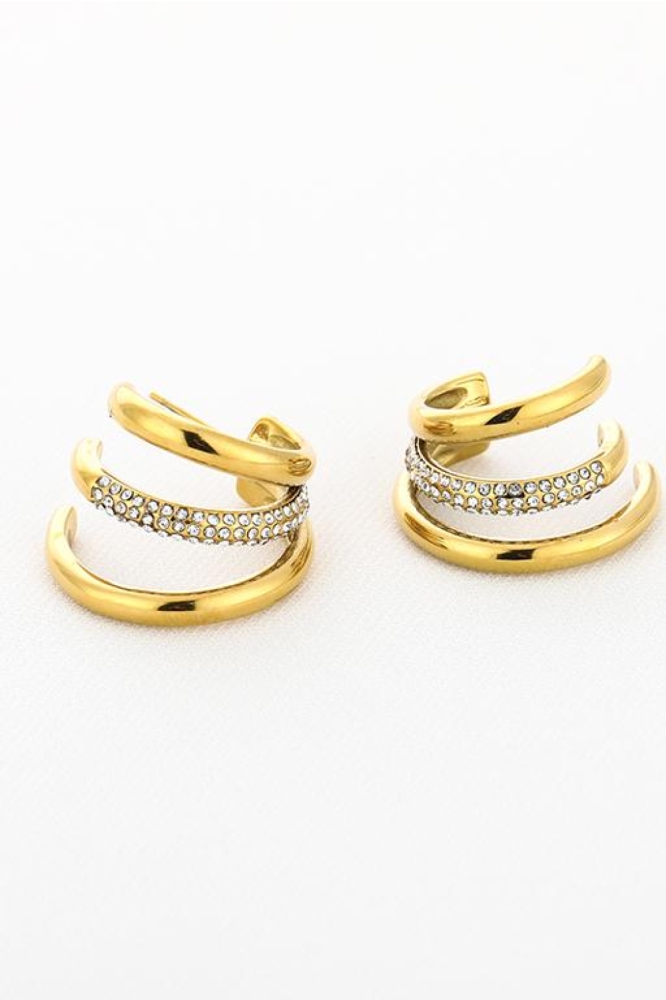 Touch gouden dames sieraad | Vooraanzicht