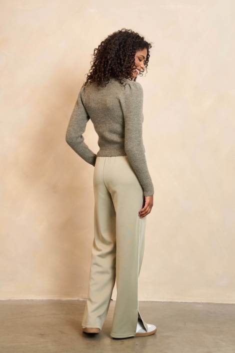 Lofty Manner groene dames vest | Model