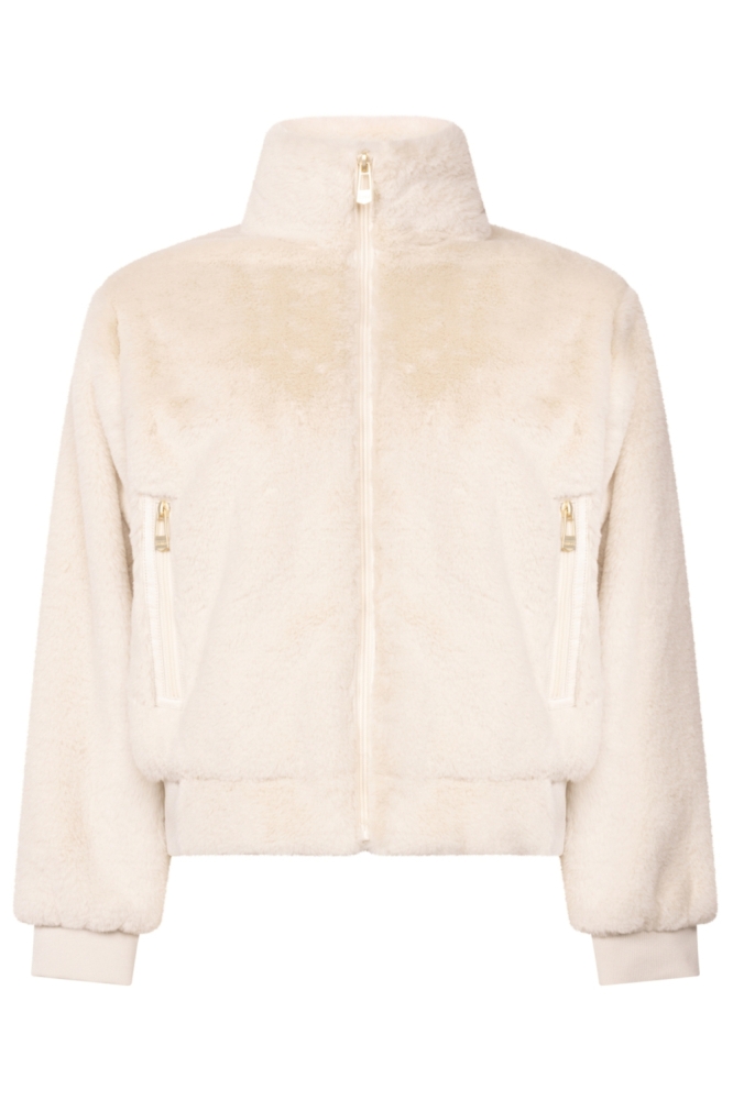 Zoso ecru dames jas | Vooraanzicht