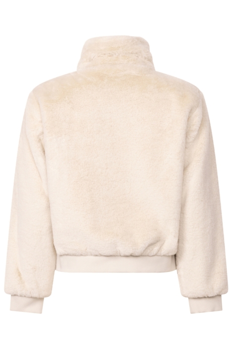 Zoso ecru dames jas | Achteraanzicht