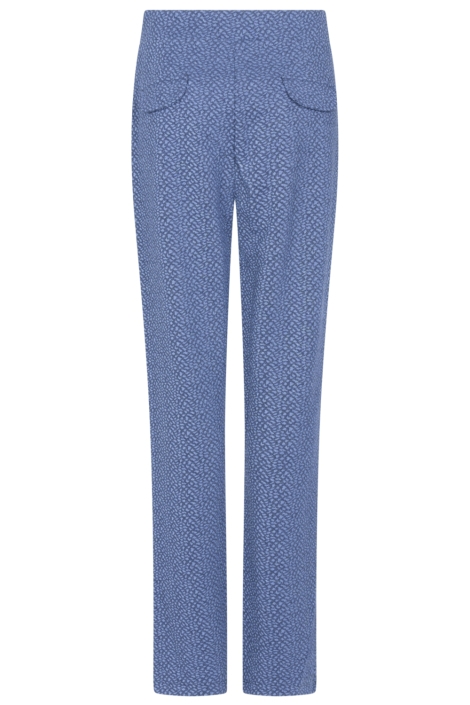 Zoso blauwe dames broek | Achteraanzicht