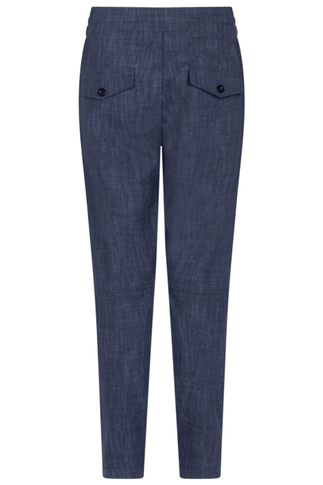 Zoso blauwe dames broek | Achteraanzicht