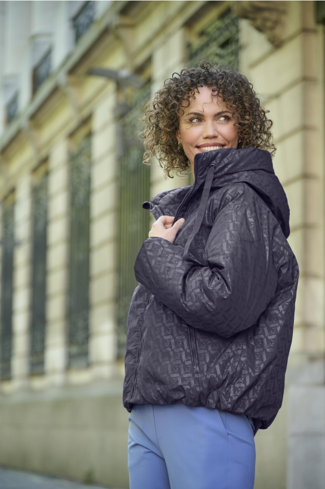 Zoso blauwe dames jas | Sfeerbeeld, In situatie