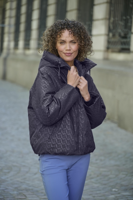 Zoso blauwe dames jas | Sfeerbeeld, In situatie