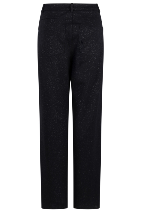 Zoso zwarte dames broek | Achteraanzicht