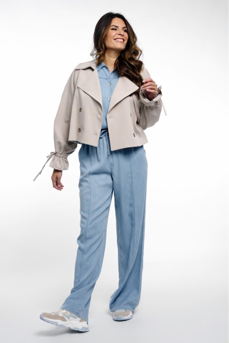 Zoso beige dames jas | Model