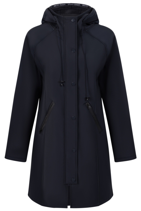 Zoso blauwe dames jas | Vooraanzicht