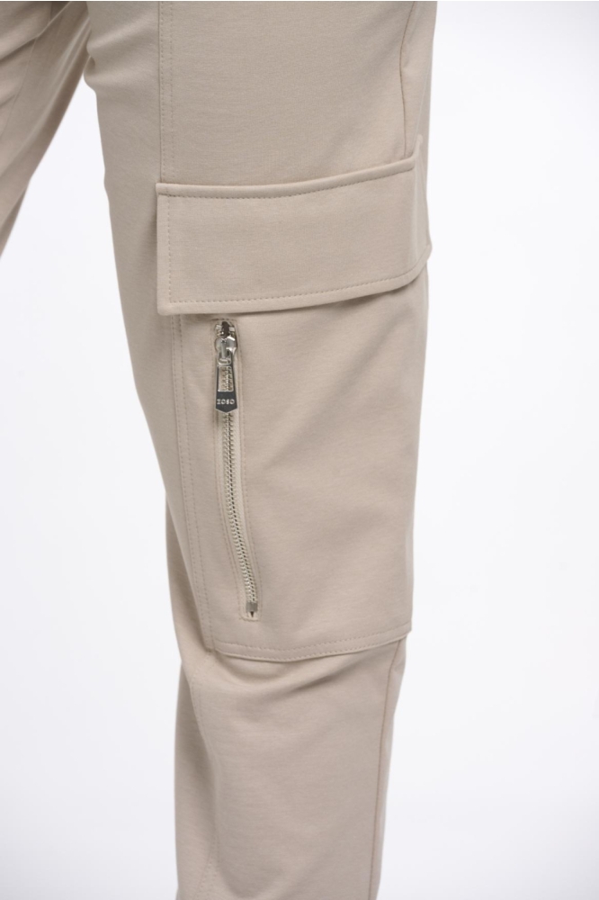 Zoso beige dames broek | Close up
