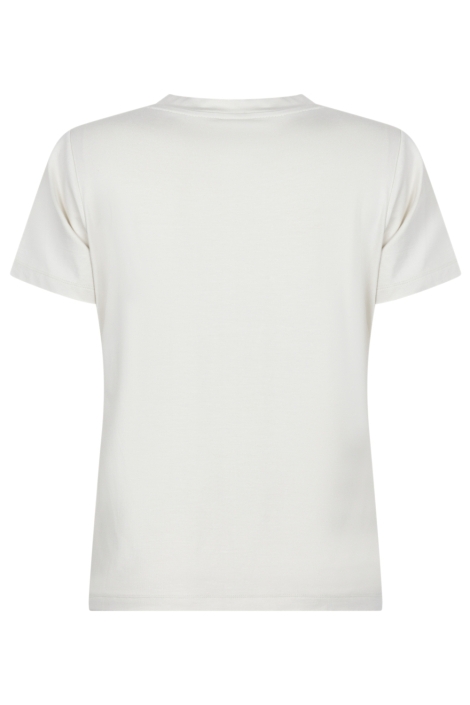 Zoso witte dames t-shirt | Achteraanzicht