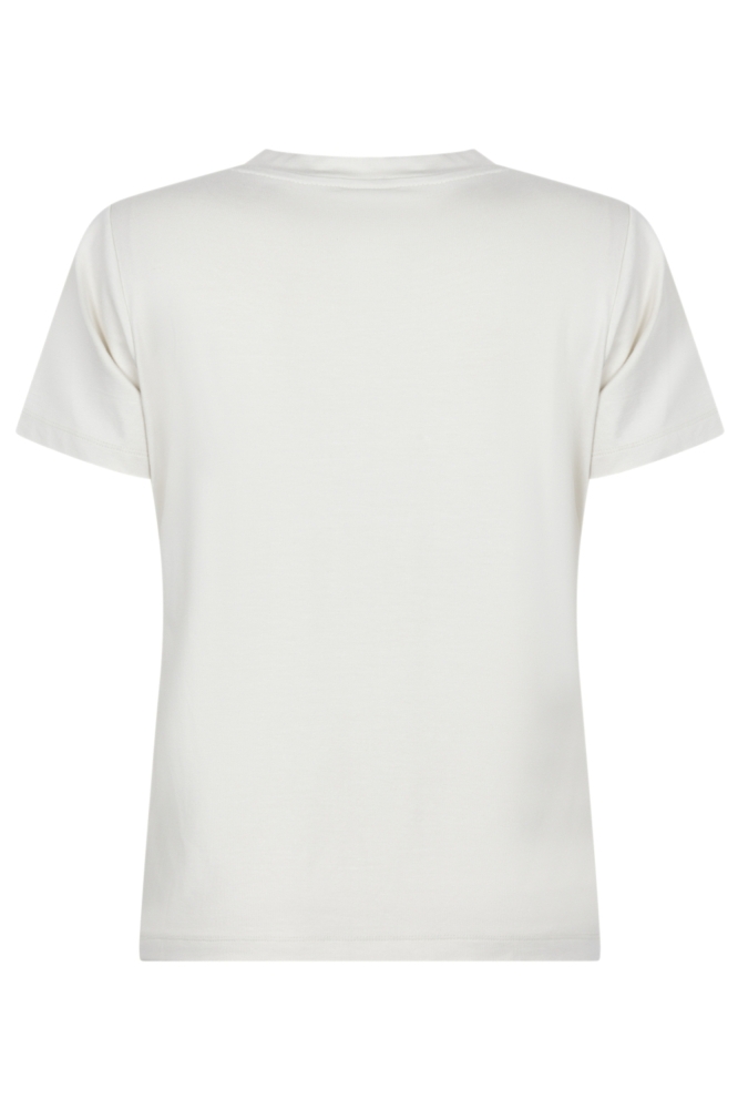 Zoso witte dames t-shirt | Achteraanzicht
