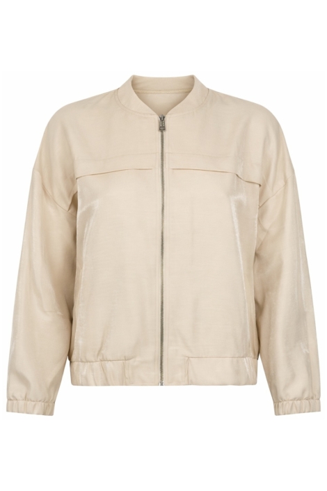 Zoso beige dames vest | Vooraanzicht