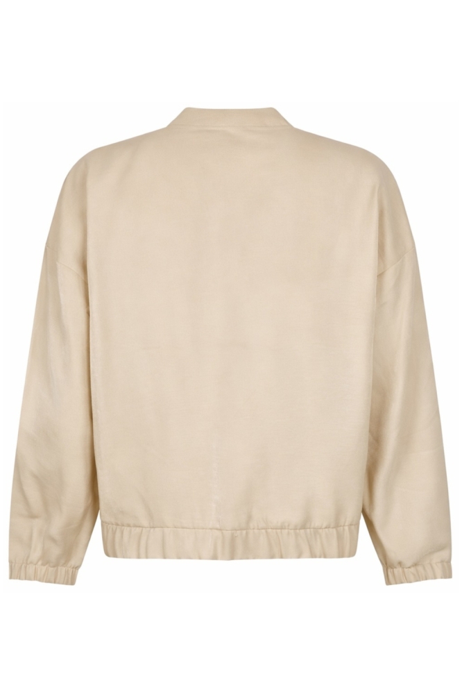 Zoso beige dames vest | Achteraanzicht