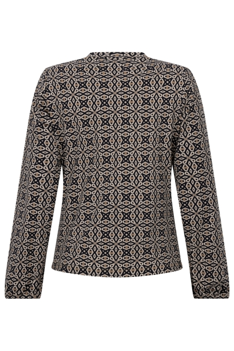 Zoso camel dames t-shirt | Achteraanzicht