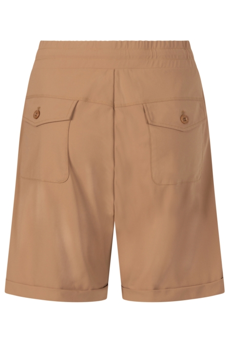 Zoso camel dames korte broek | Achteraanzicht