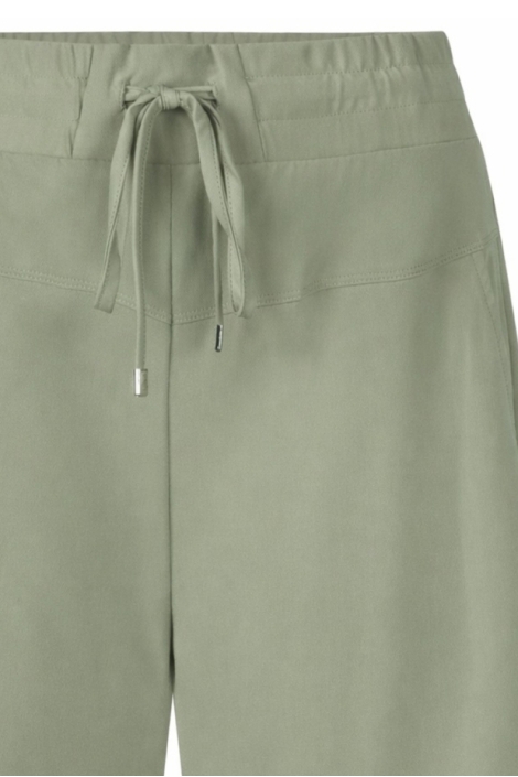 Zoso groene dames korte broek | Vooraanzicht