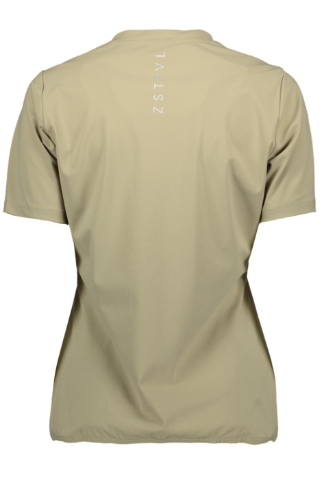 Zoso groene dames t-shirt | Achteraanzicht