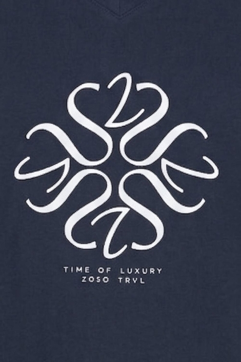 Zoso blauwe dames t-shirt | Unique Selling Point