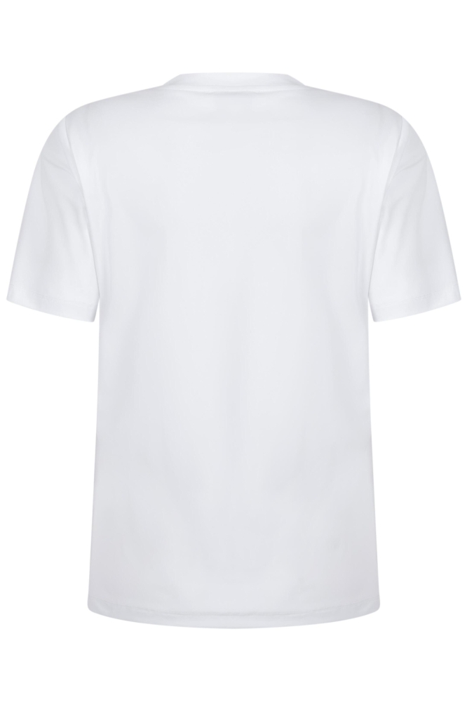Zoso witte dames t-shirt | Achteraanzicht