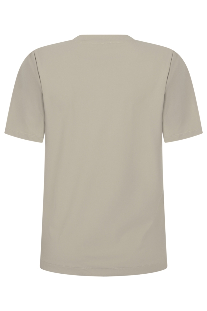 Zoso groene dames t-shirt | Achteraanzicht