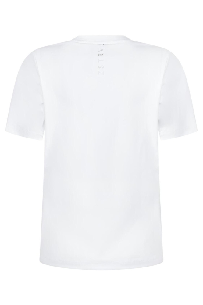Zoso witte dames t-shirt | Achteraanzicht