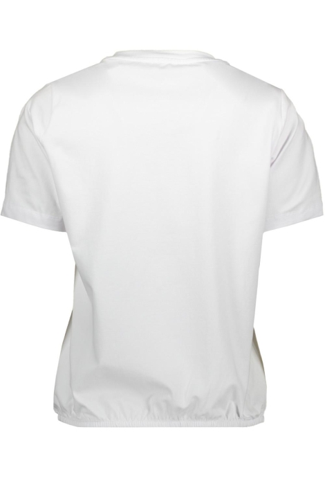 Zoso witte dames t-shirt | Achteraanzicht
