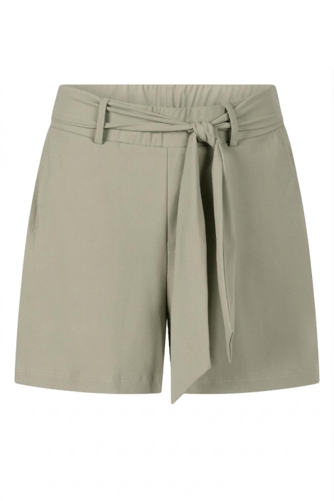 Zoso groene dames korte broek | Vooraanzicht