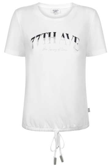 Zoso T-shirt WINNY 262 0016-0008 white/navy