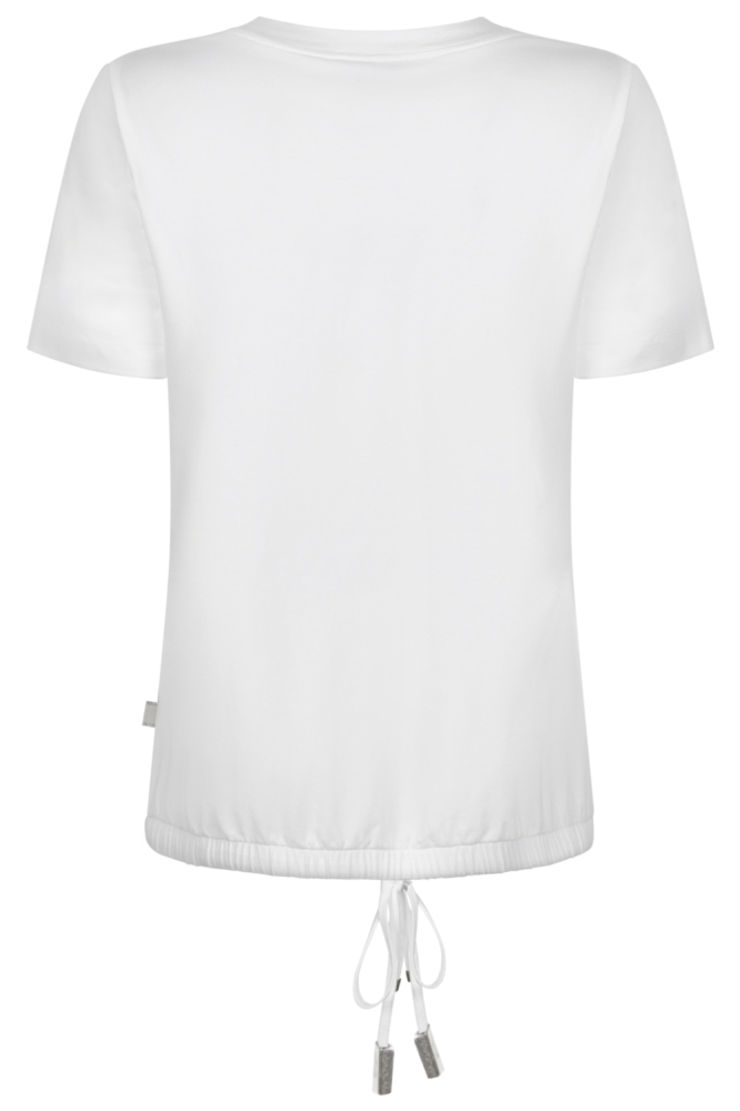 Zoso witte dames t-shirt | Achteraanzicht