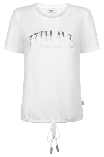 Zoso T-shirt WINNY 262 0016-1000 white/sage