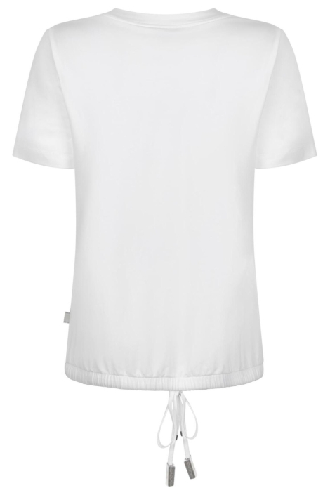 Zoso witte dames t-shirt | Achteraanzicht