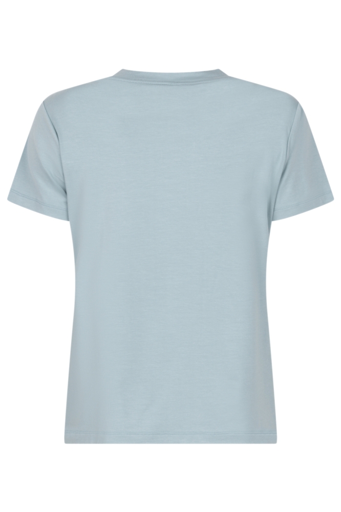 Zoso blauwe dames t-shirt | Achteraanzicht