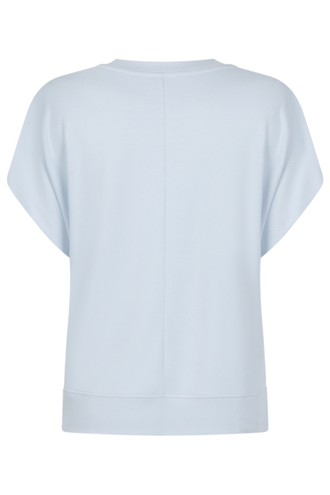 Zoso blauwe dames t-shirt | Achteraanzicht