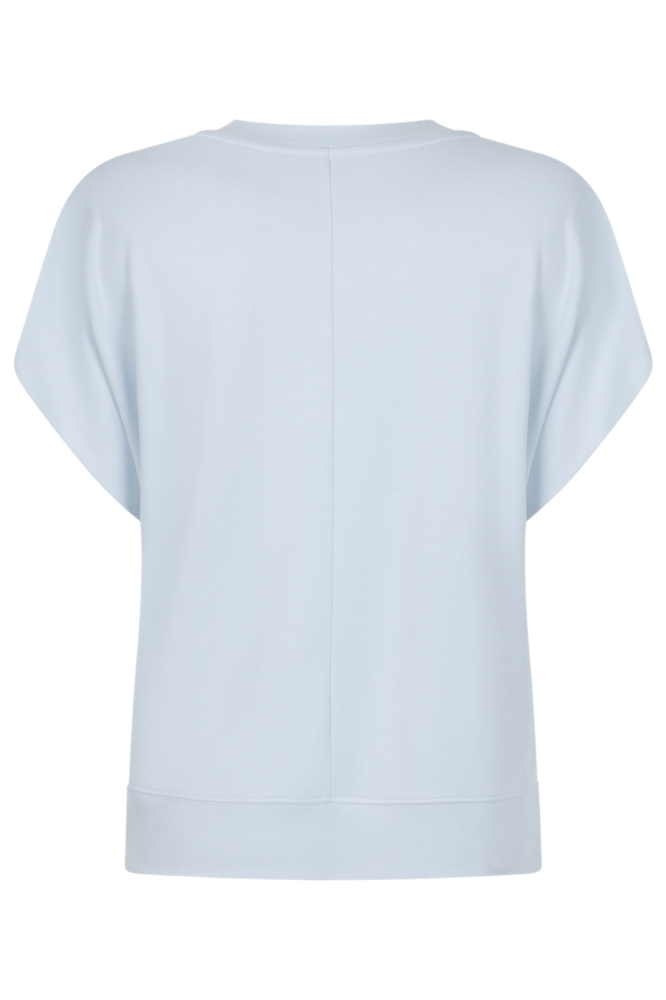 Zoso blauwe dames t-shirt | Achteraanzicht