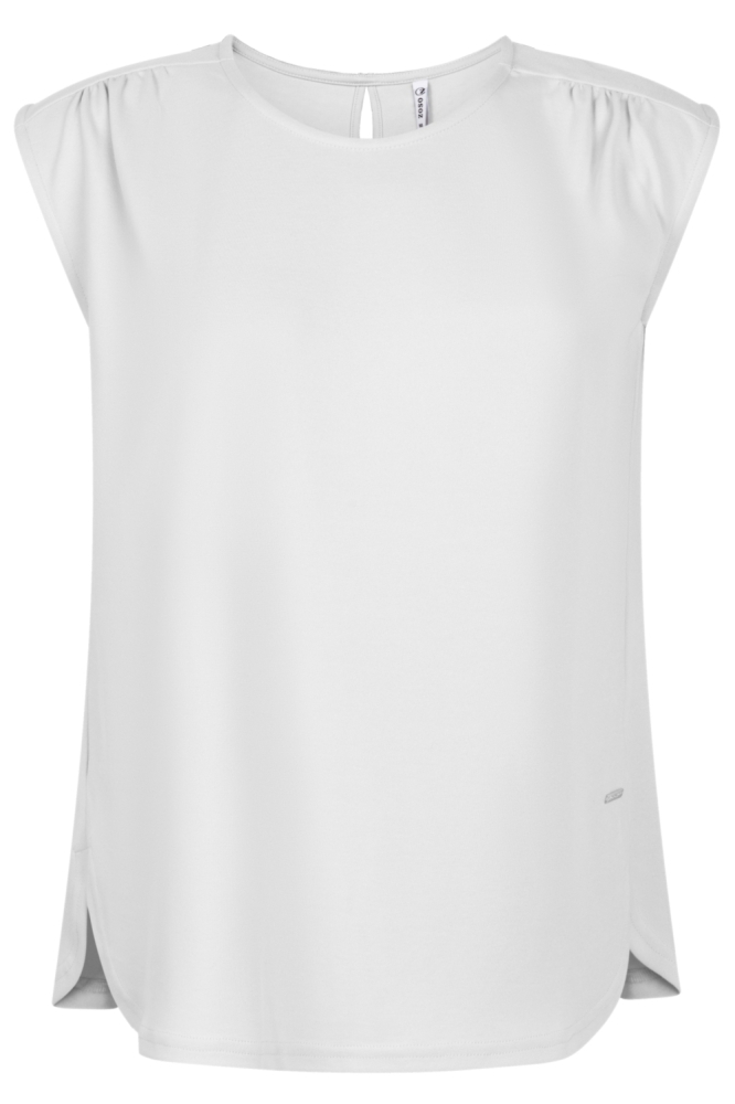 Zoso beige dames t-shirt | Vooraanzicht