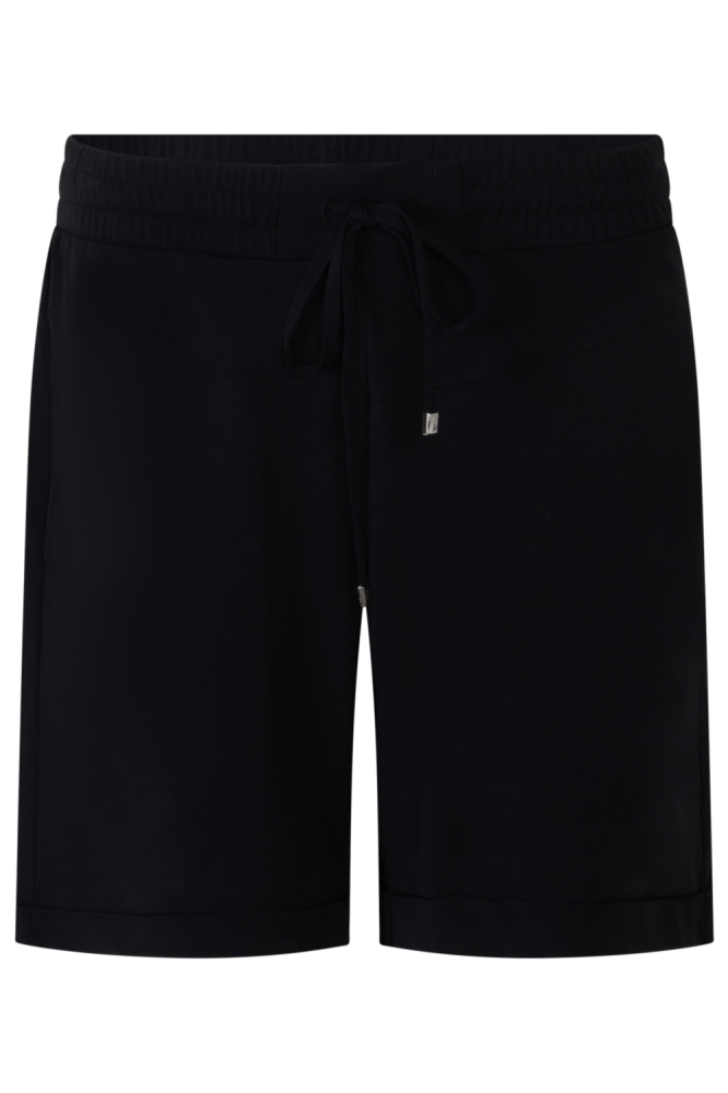 Zoso zwarte dames korte broek | Vooraanzicht