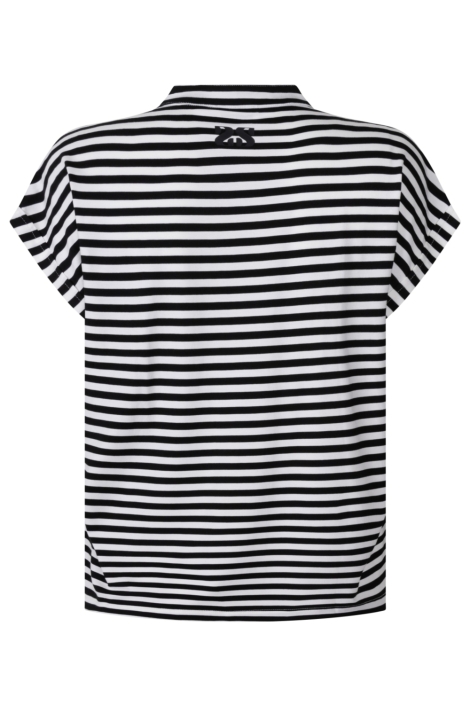 Zoso zwarte dames t-shirt | Achteraanzicht
