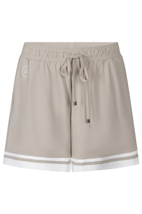 Zoso zand dames korte broek | Vooraanzicht