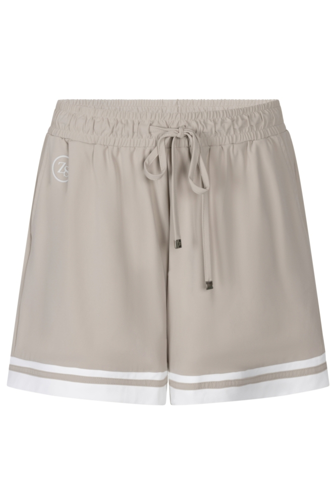 Zoso zand dames korte broek | Vooraanzicht