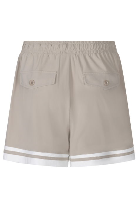 Zoso zand dames korte broek | Achteraanzicht