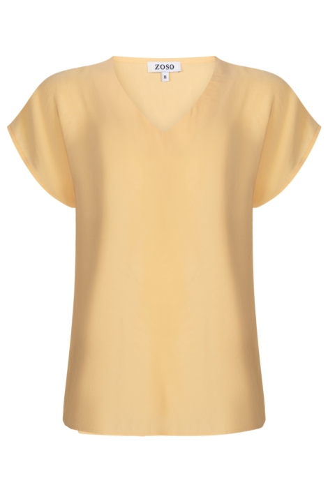 Zoso oranje dames t-shirt | Vooraanzicht