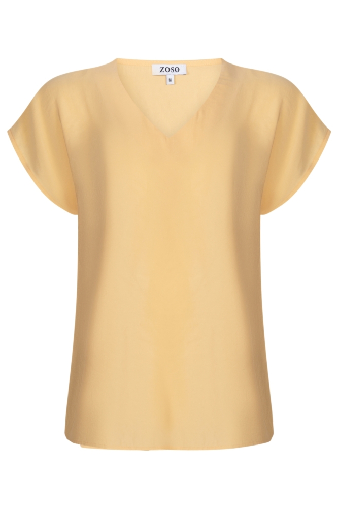 Zoso oranje dames t-shirt | Vooraanzicht