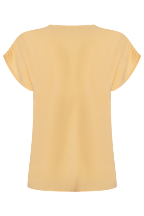Zoso oranje dames t-shirt | Achteraanzicht