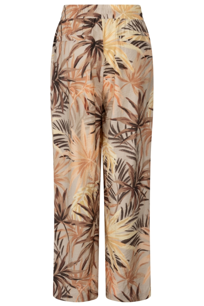 Zoso zand dames broek | Achteraanzicht