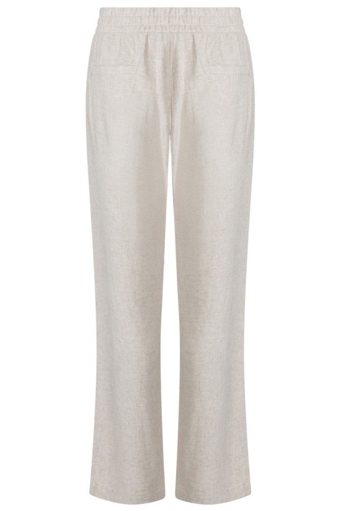 Zoso beige dames broek | Achteraanzicht