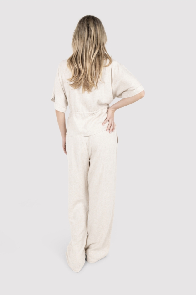 Zoso beige dames blouse | Model