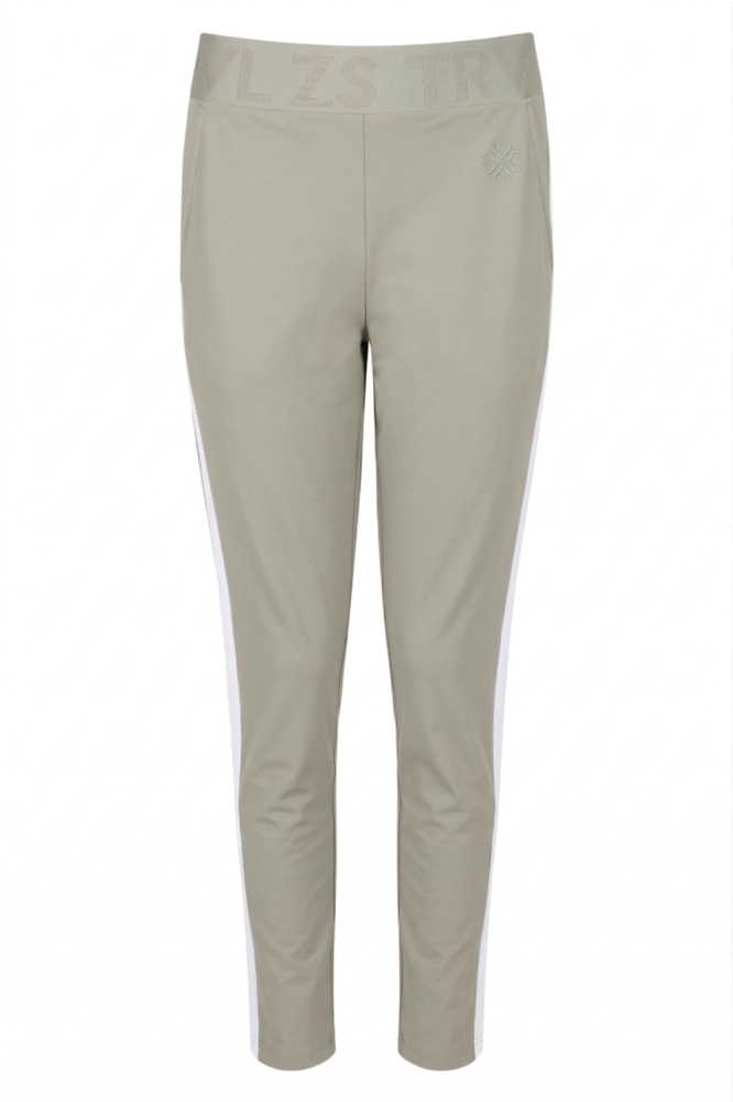 Zoso groene dames broek | Vooraanzicht