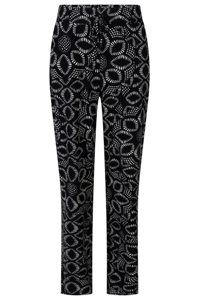 Zoso zwarte dames broek | Vooraanzicht