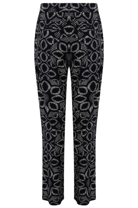 Zoso zwarte dames broek | Achteraanzicht